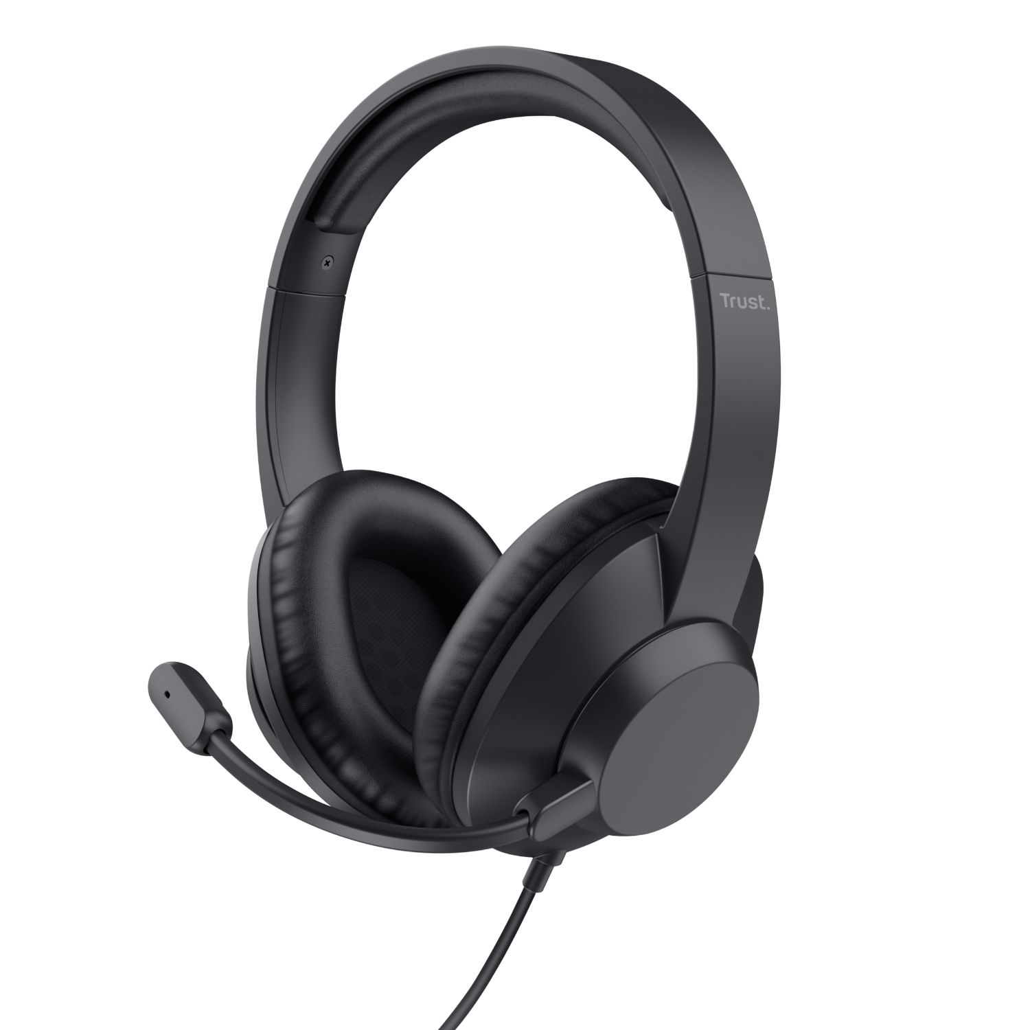 25461 - Auriculares+Micrfono Trust Ayda Max Circumaurales Binaurales USB-A/C Negros (25461)