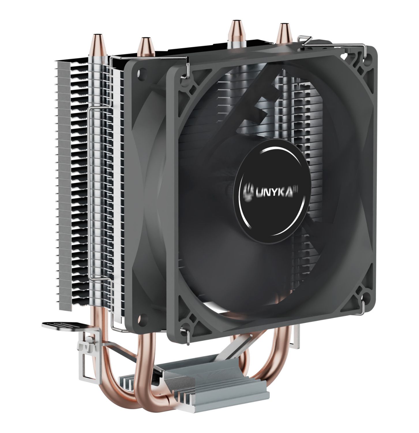 UK322001 - Ventilador CPU UNYKA UNYCOOL H20 Multisocket 90mm Negro (UK322001)
