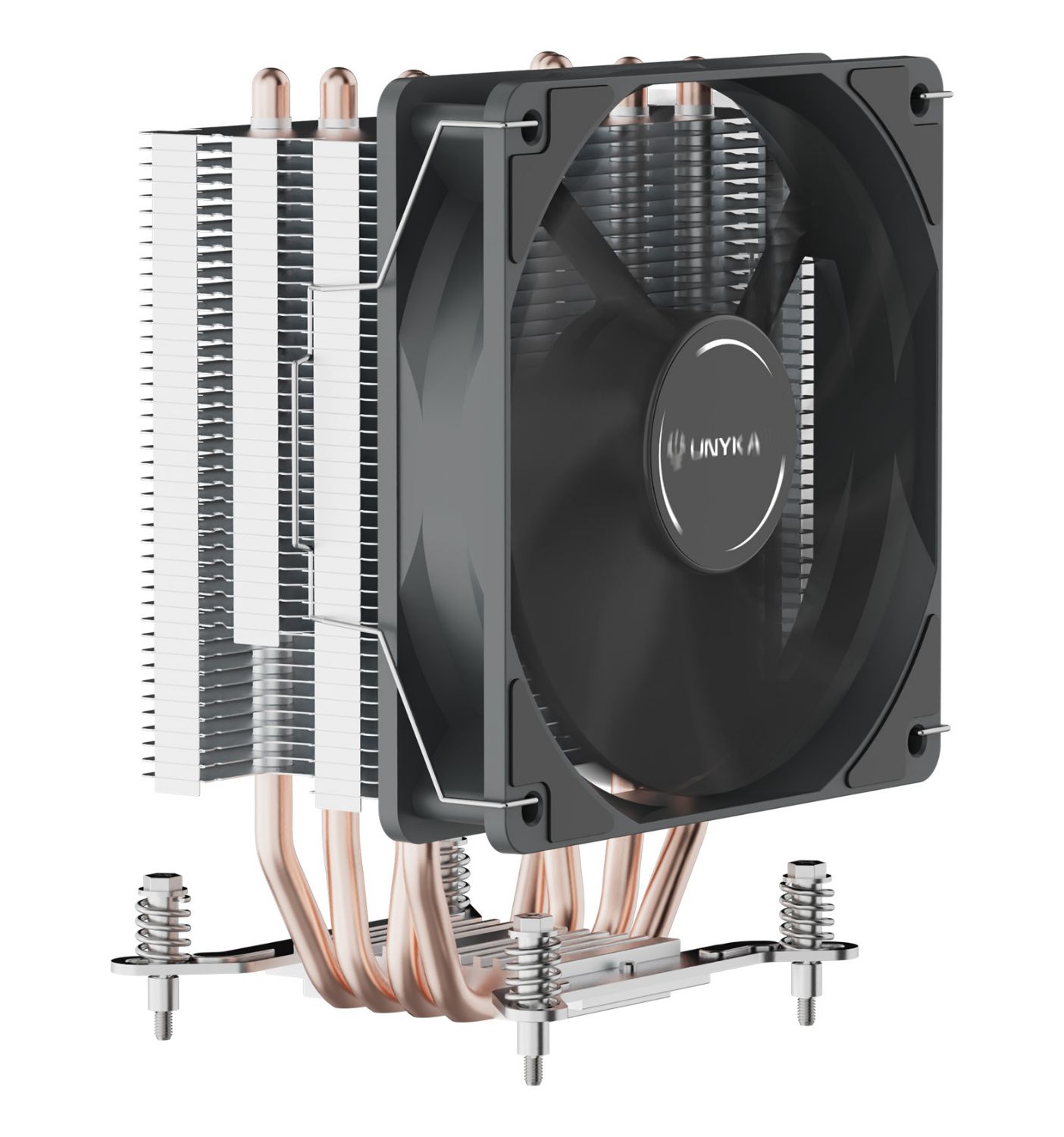 UK324001 - Ventilador CPU Unyka UNYCOOL H40 Multisocket 90mm Gris (UK324001)