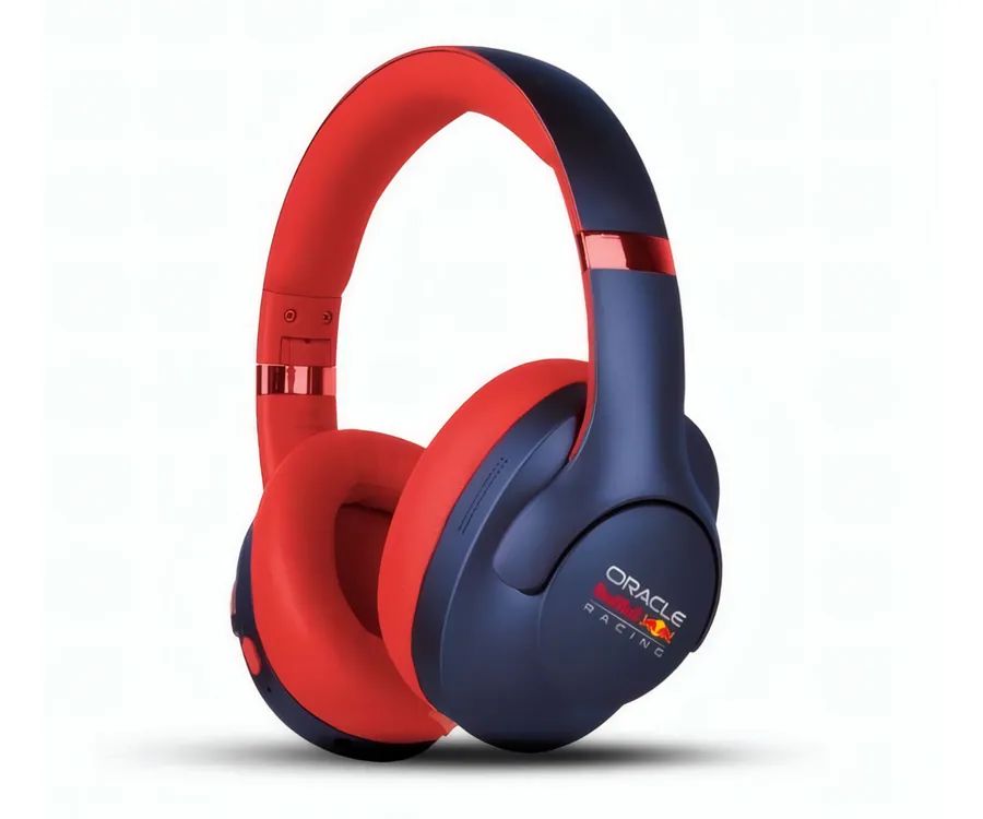 RB-HP130 - Auriculares Red Bull Aura Wireless bluetooth, Circumaurales, Azul/Rojo (RB-HP130)