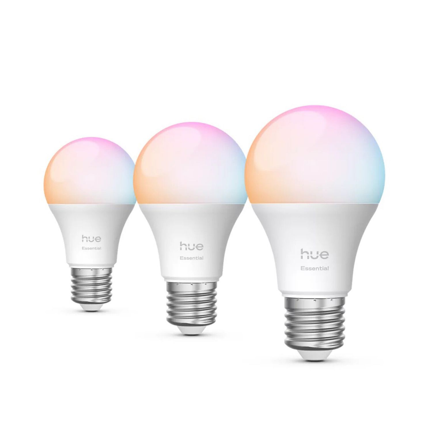 929004235407 - Bombilla inteligente Philips Hue E27 8W 800L 3unidades. Bluetooth. (929004235407)