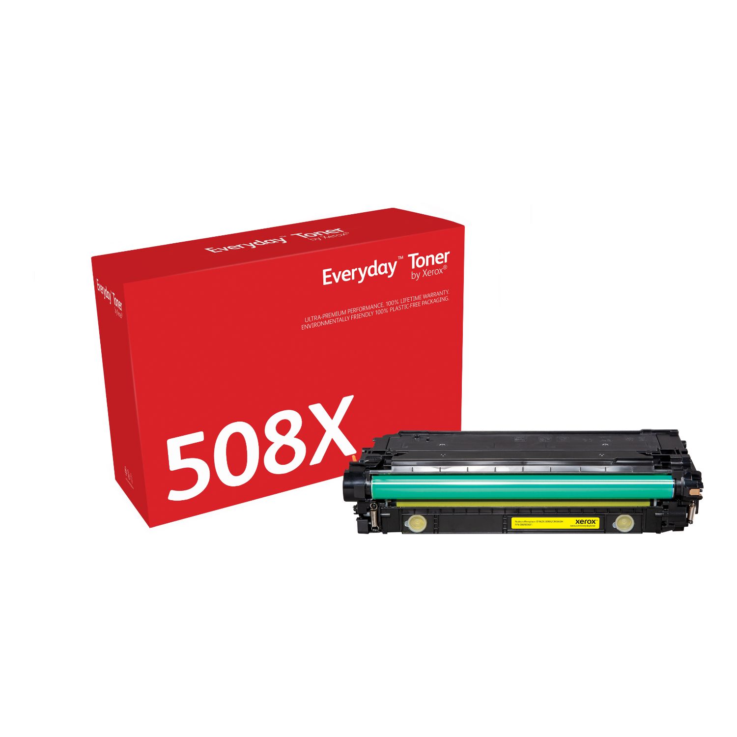 006R03681 - Toner Xerox para HP 508X Amarillo, compatible con HP M552/M553. (006R03681)