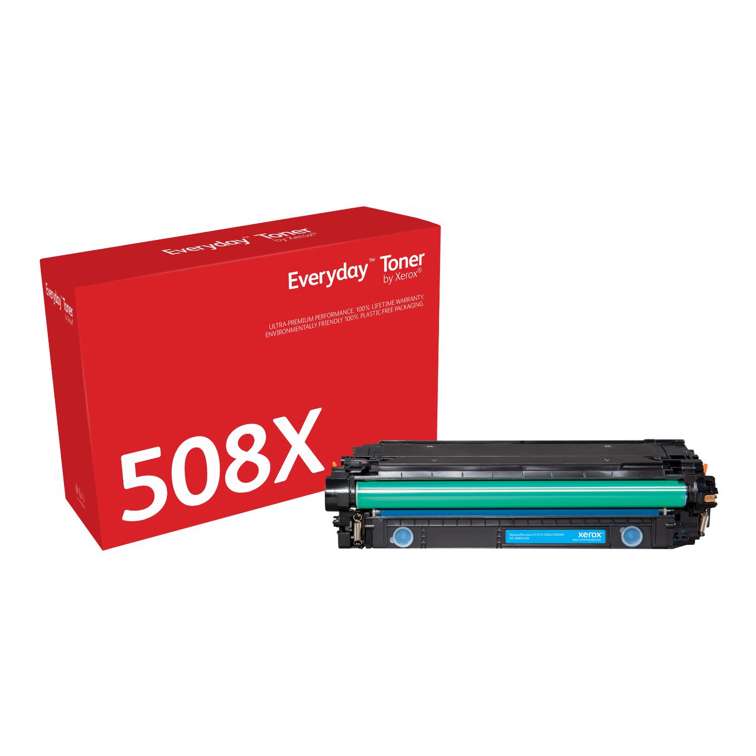 006R03680 - Toner Xerox para HP 508X Cian, compatible con HP M552/M553. (006R03680)