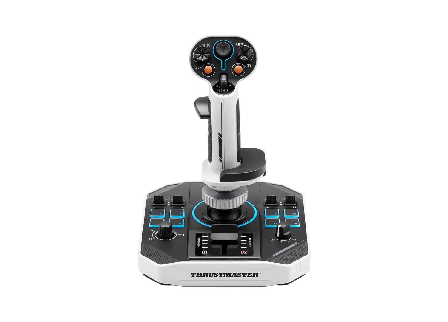 2960920 - JoyStick Thrustmaster Sol-R 1 Palanca de vuelo para PC, Usb-C, 44 botones programables. (2960920)