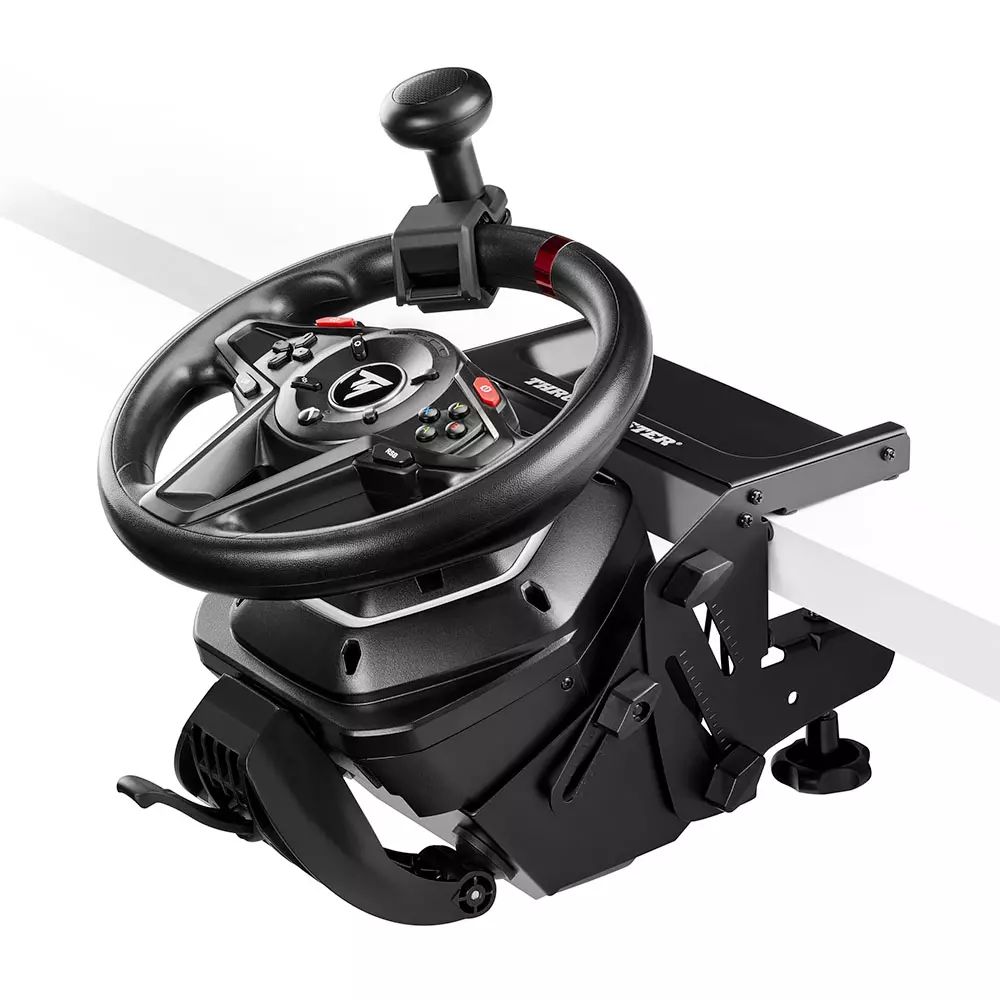 4160648 - Volante Thrustmaster T128 SimTask Pack Force Feedback 900, Pedales T2PM, Kit Fijacin PC/Consola. (4160648)