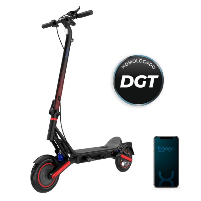 09267 - Patinete Cecotec Bongo D40 XL Suspension Connected, 800w, neumaticos 10