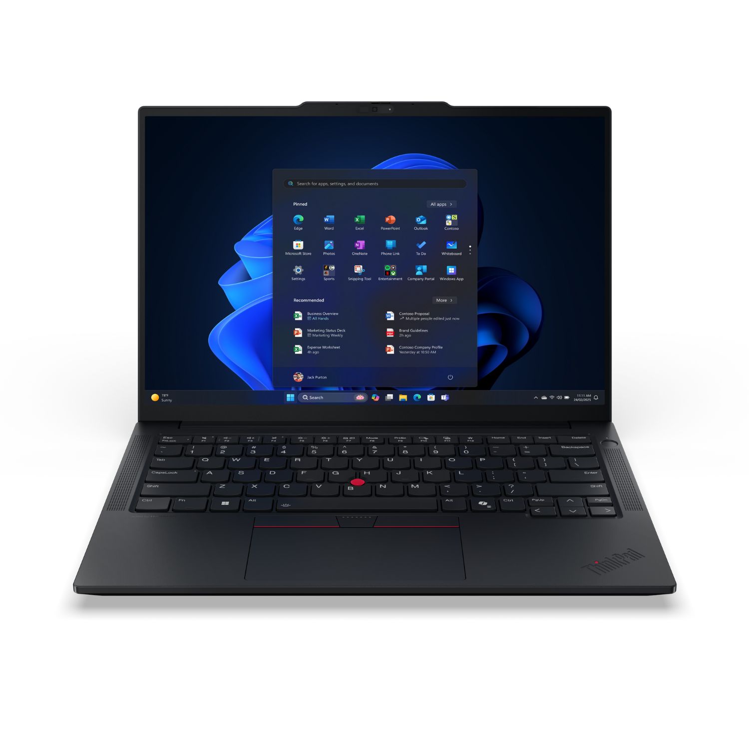 21SX000QSP - Porttil Lenovo ThinkPad E14 Gen7 Intel Core Ultra 5-225U 16Gb 512Gb SSD Cmara Frontal FHD/IR 14