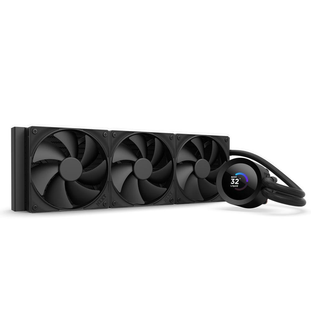 RL-KN360-B2 - Refrigeraci�n L�quida AIO NZXT Kraken Plus 360 LCD 360mm Negro (RL-KN360-B2)