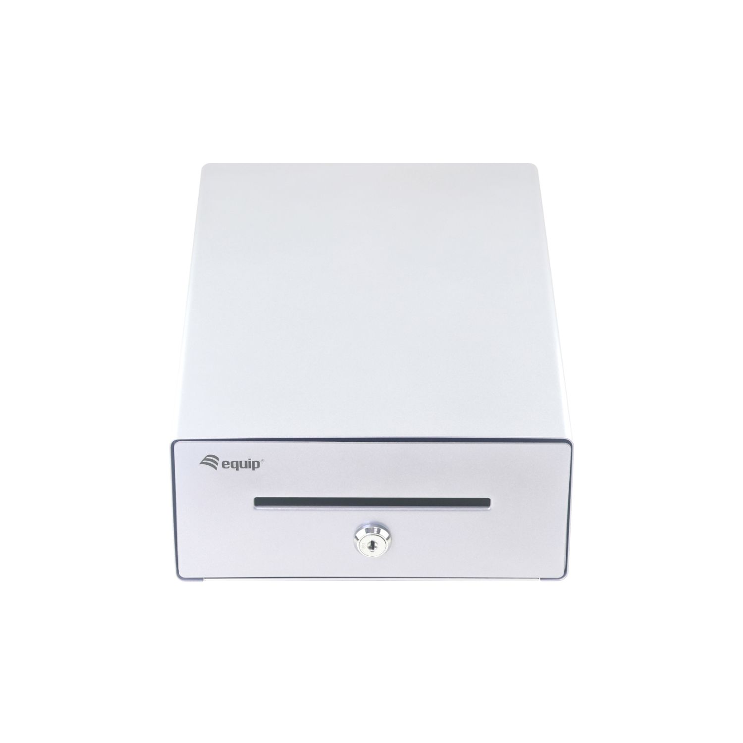 EQ351012 - Cajn Portamonedas EQUIP Apertura Manual/Automtica RJ11 Plata (EQ351012)