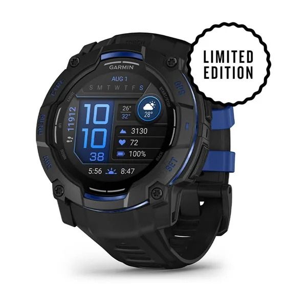 010-03020-03 - Smartwatch Garmin Instinct 3 AMOLED, 50mm, Negro con correa negra. (010-03020-03)