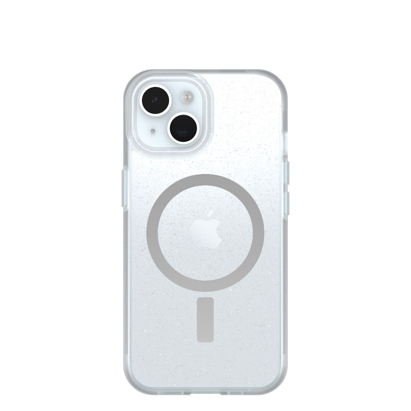 77-98207 - Funda OtterBox MagSafe para iPhone 13/14/15/16e Purpurina Transparente (77-98207)