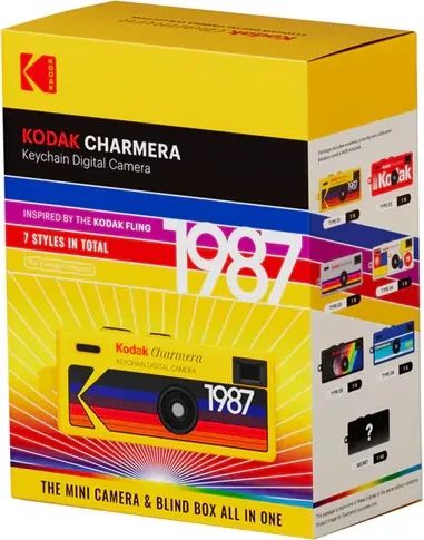 RK0600 - Minic�mara Kodak llavero HD Usb-C, 6 colores aleatorios, ranura mSD. (RK0600)