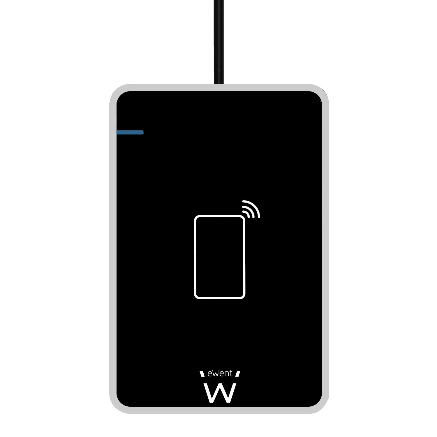 EW1053 - Lector de Tarjetas Ewent USB 2.0 Contactless 0.053Mb/s Negro (EW1053)