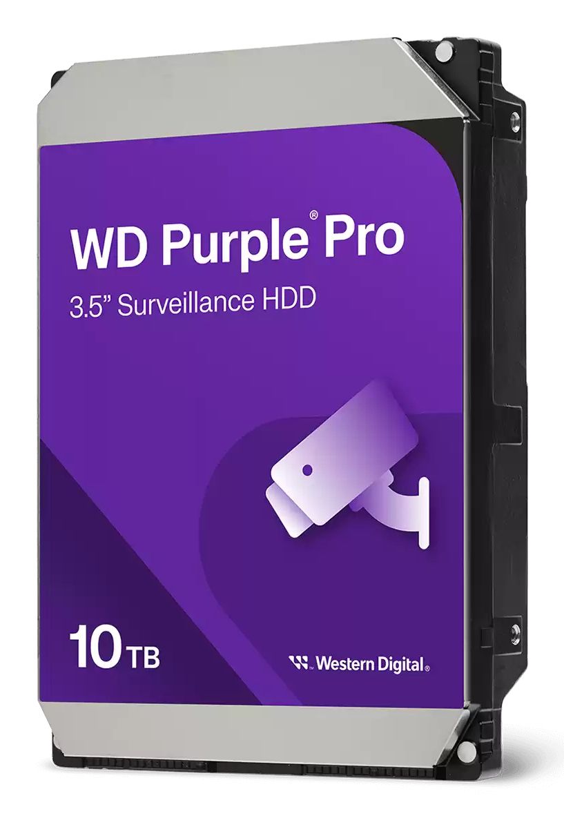 WD-HDD PUR P SURV 10TB V2 - Disco Western Digital Purple Pro Surveillance 3.5