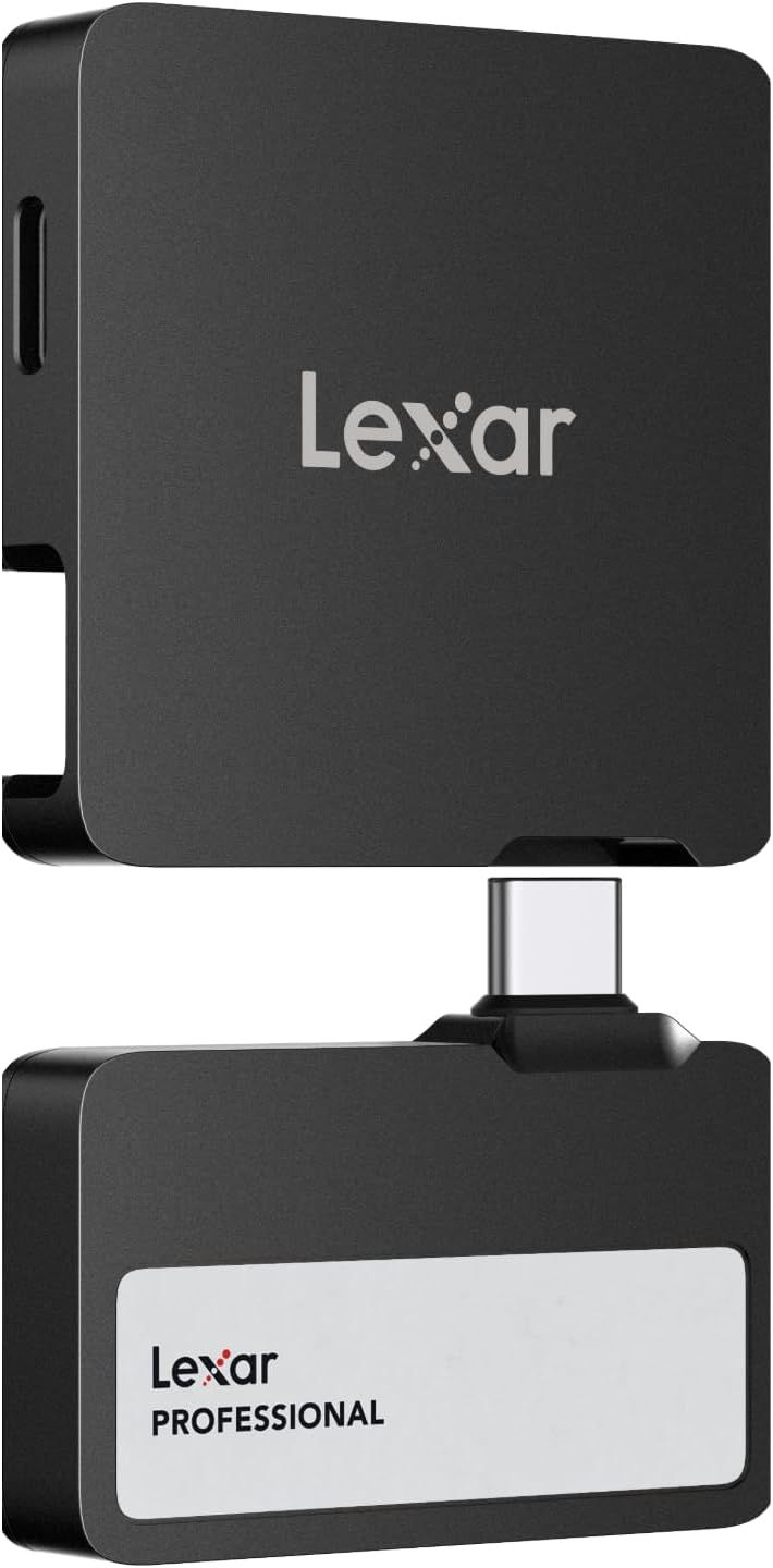 LSL400S002T-RNBNG - Disco SSD Lexar SL400 2Tb USB-C 3.1 Lectura 1050 Mb/s Escritura 1000 Mb/s + Hub 4xUSB-C Negro (LSL400S002T-RNBNG)