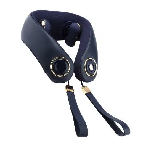 COLLAR GRAND - Masajedor Medivon Collar Grand para el cuello, calor, presin, 2 cabezales de masaje profundo, Alivia la tensin muscular, Reduce el dolor de cabeza y cuello, Funcin de msica Bluetooth, Fortalece los msculos del cuello | Calma y relaja los nervios.