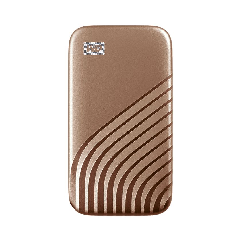 WDBAGF0010BGD-WESN - Disco Western Digital SSD My Passport 1Tb NVNe Lectura 1050 Mb/s Escritura 1000 Mb/s USB-C 3.1 Oro (WDBAGF0010BGD-WESN)