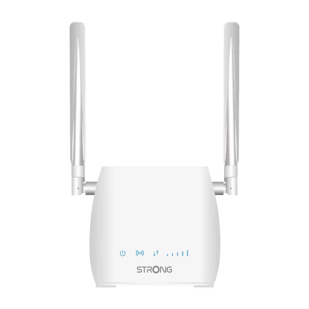 4GROUTER300M - Router Strong 300M WiFi 2.4GHz USB 1xRJ45 Ethernet 10/100 4G 4 Antenas (2 Internas/2 Externas) Blanco (4GROUTER300M)