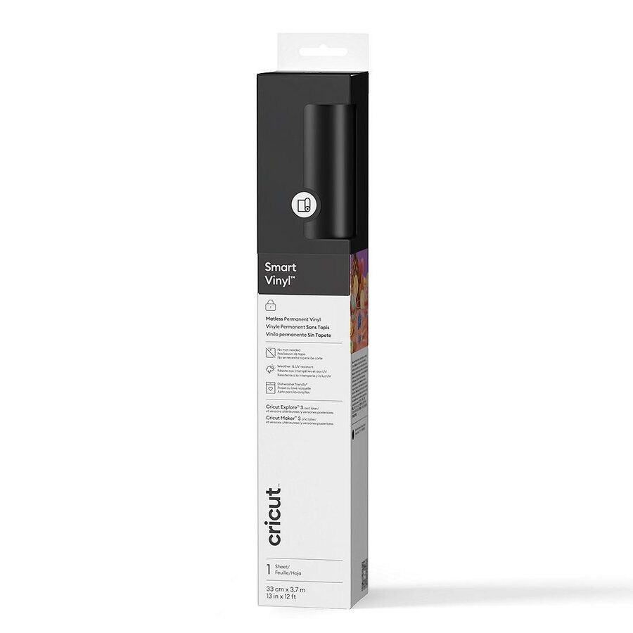 CRC-2011848 - Pegatina CRICUT Vinilo Permanente Negro (CRC-2011848)