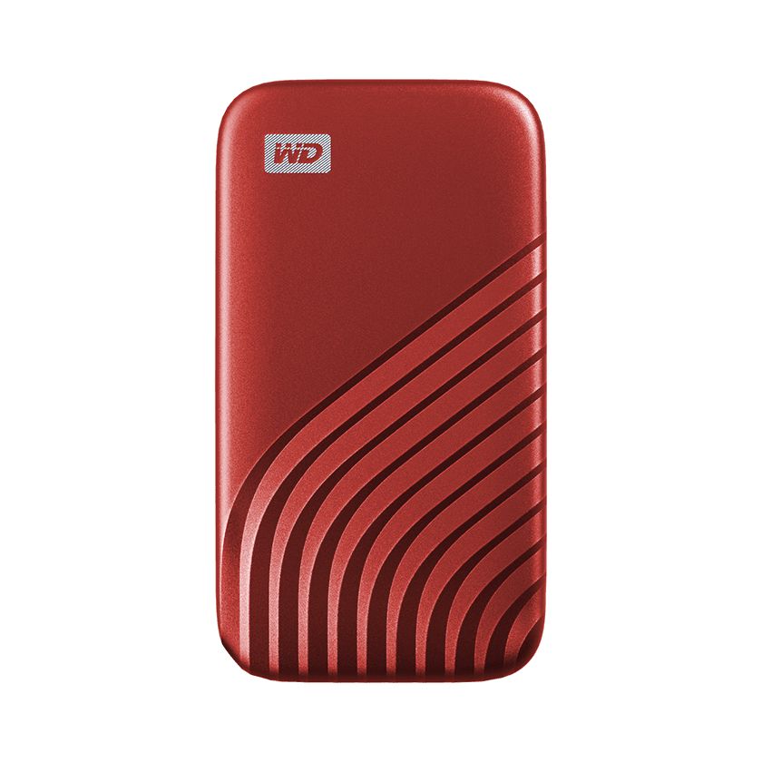 WDBAGF0020BRD-WESN - Disco SSD Western Digital My Passport 2Tb NVMe USB-C 3.1 Lectura 1050 Mb/s 1000 Mb/s Rojo (WDBAGF0020BRD -WESN)