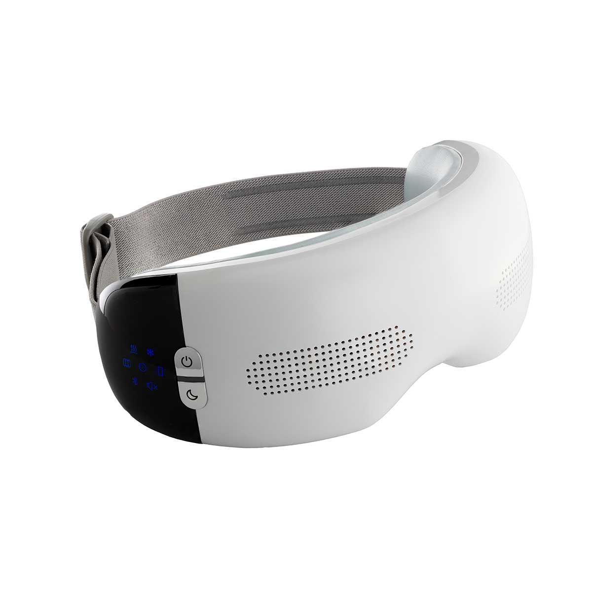 HORIZON LYNX - Masajeador Medivon HORIZON LYNX para ojos, Modo calor y frio, Modo iones negativos, Alivia la vista cansada, Reduce la tensi�n muscular, Modo sue�o, M�sica relajante con Bluetooth,Bater�a integrada, Carga USB-C.