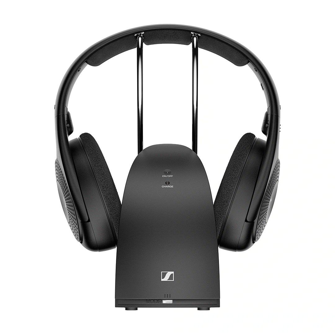 SV700171 - Auriculares Sennheiser RS120W Circumaurales Bluetooth Base Transmisor TR 120-W con cable de audio RCA est�reo Negros (SV700171)