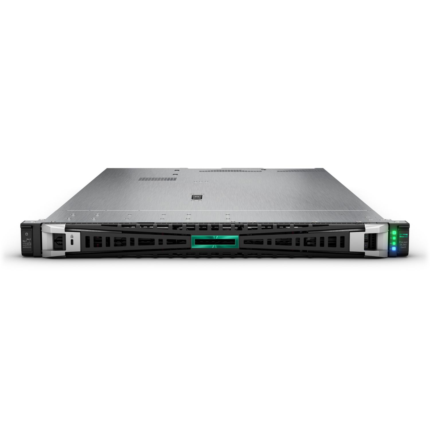 P71673-425 - Servidor HP ProLiant DL360 Gen11 Intel Xeon Silver 4510 2x32Gb 2x960Gb 4xRJ45 2x1000W Ethernet 1U Negro (P71673-425)