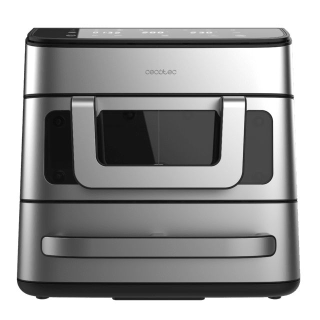 A01_EU01_109979 - Cecofry FoodCourt 18000 4Pizza Freidora de aire 9L y horno de 9L con piedra para pizza, pantalla a color y sincronizaci�n para resultados perfectos. (A01_EU01_109979)