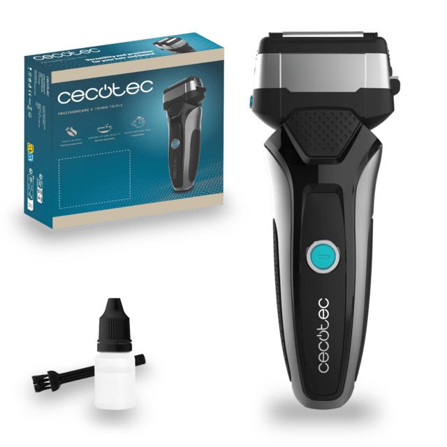 A01_EU01_100057 - Afeitadora Cecotec PrecisionCare X-Trimm Triple, con tres cuchillas de acero inoxidable, autonom�a de 60 minutos e IPX6. (A01_EU01_100057)