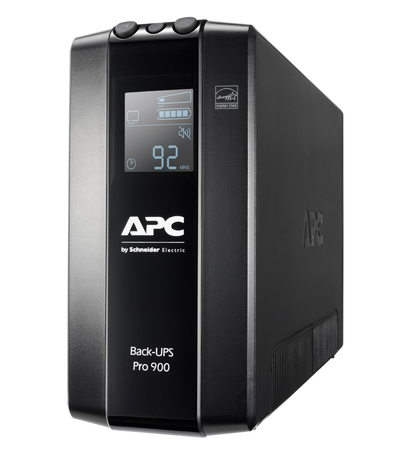 BR900MI - S.A.I. APC BACK UPS PRO BR L�nea Interactiva 900VA 540W Pantalla LCD 6 Tomas AC 1xUSB 2.0 2xRJ45 Negra (BR900MI)