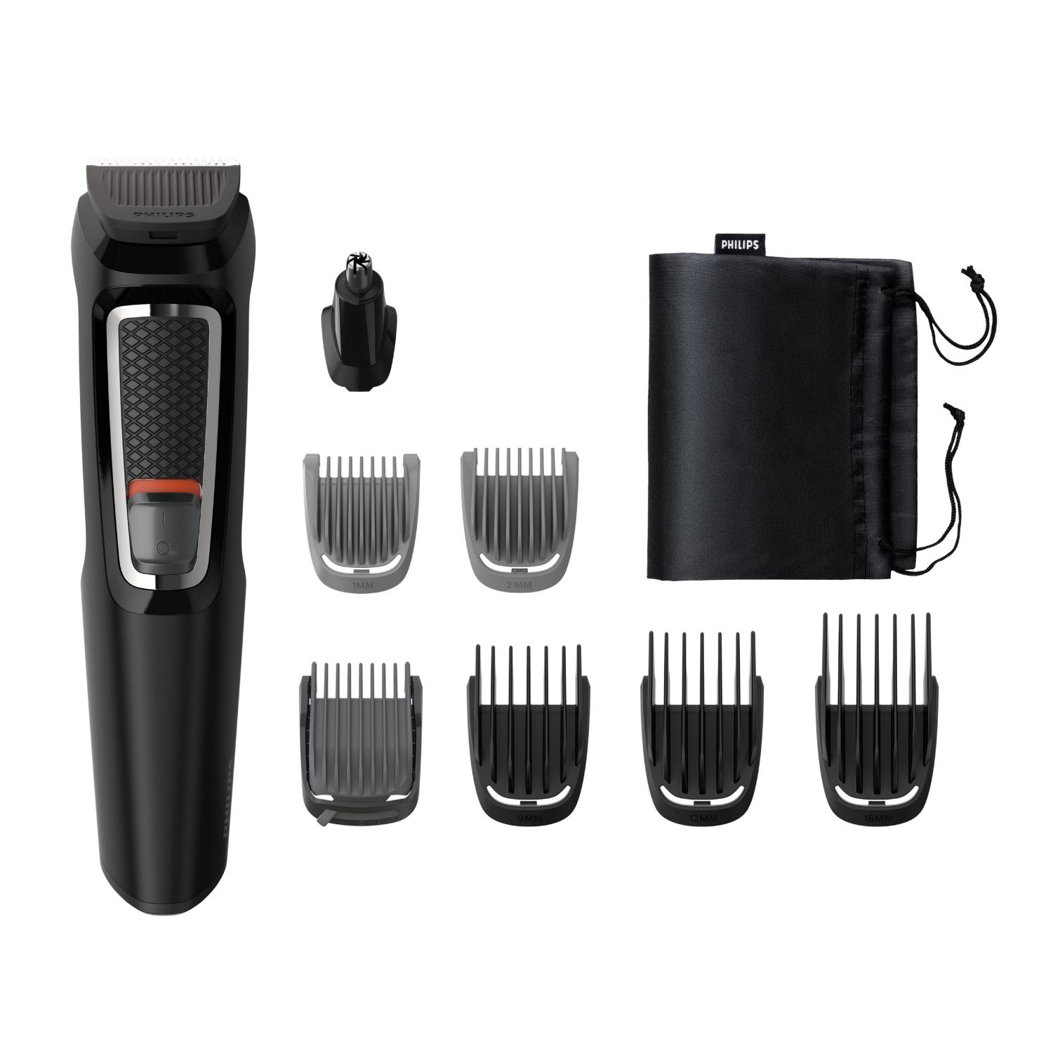 MG-3730/15 - Cortapelos Philips Multigroom Serie 8000 8 en 1 con Bater�a 11 Accesorios Negro (MG-3730/15)
