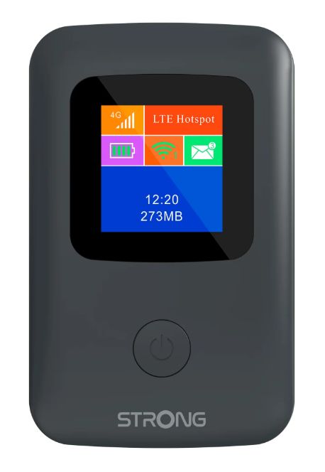 4GMIFI150CD - Router Port�til Strong 150Mbit/s WiFi 4 USB-C 4G LTE Negro (4GMIFI150CD)