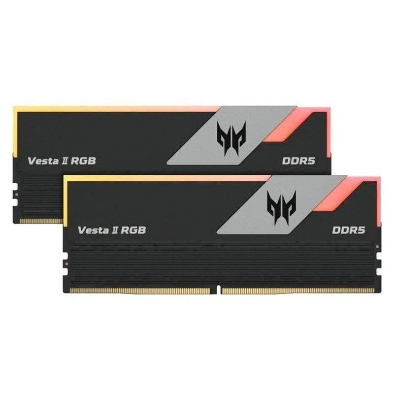 BL.9BWWR.652 - M�dulo Acer DDR5 Predator Vesta II RGB 6000Mhz 2x16Gb CL34 AMD EXPO e Intel XMP (BL.9BWWR.652)