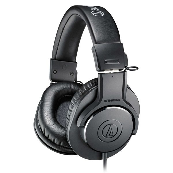 ATH-M20X - Auriculares Audio-Technica profesionales para monitorizaci�n, Jack 3.5mm/6.3mm (ATH-M20X)