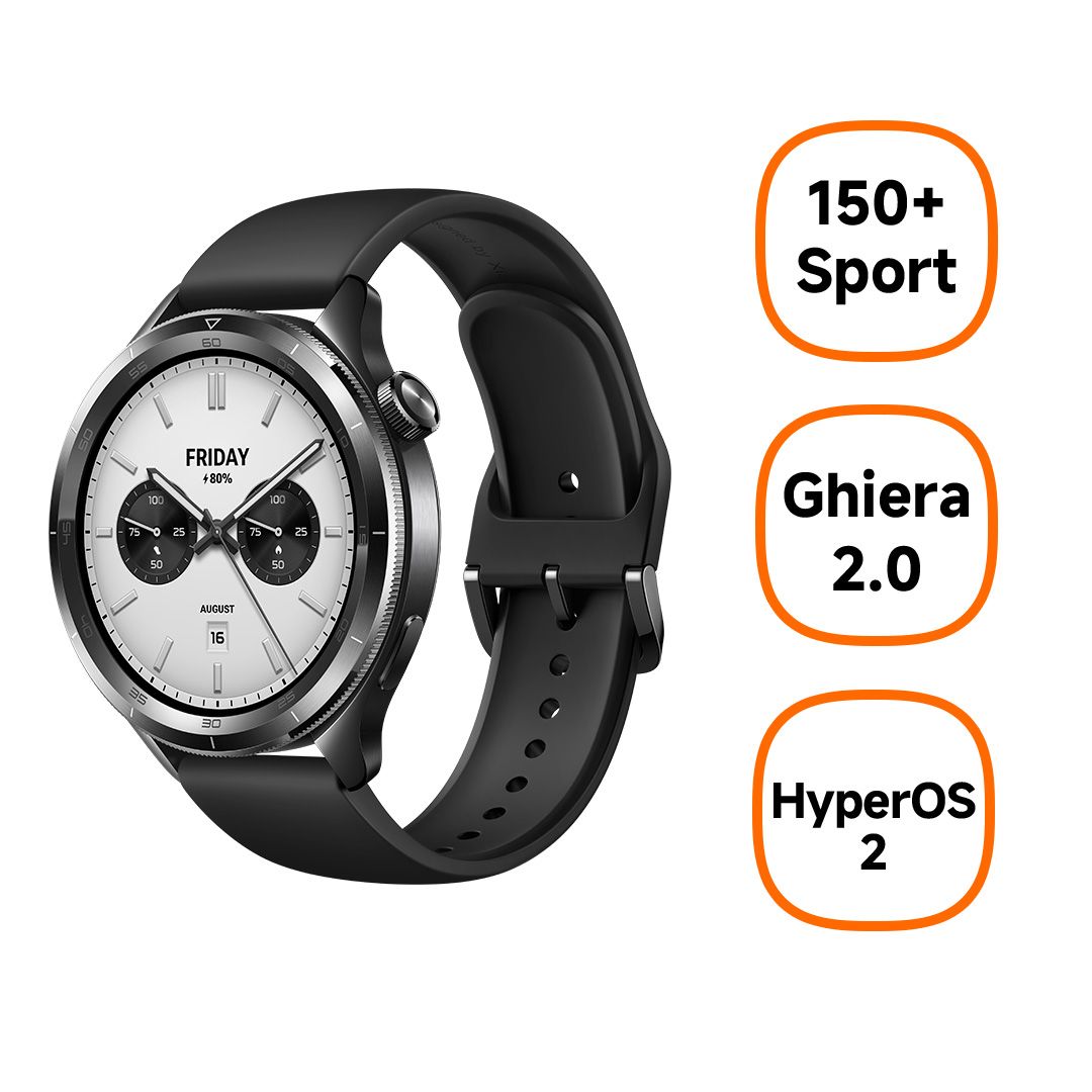 XIA-RELOJ WATCH S4 BK - Smartwatch XIAOMI Watch S4 AMOLED 1.43