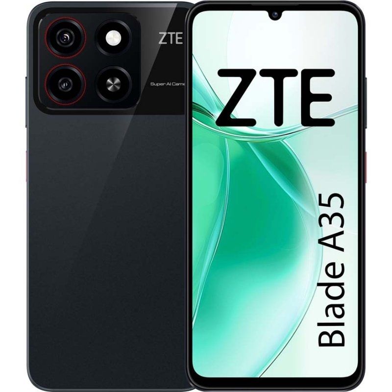 ZTE-SP BLD A35 2-64 BK - Smartphone ZTE Blade A35 6.75