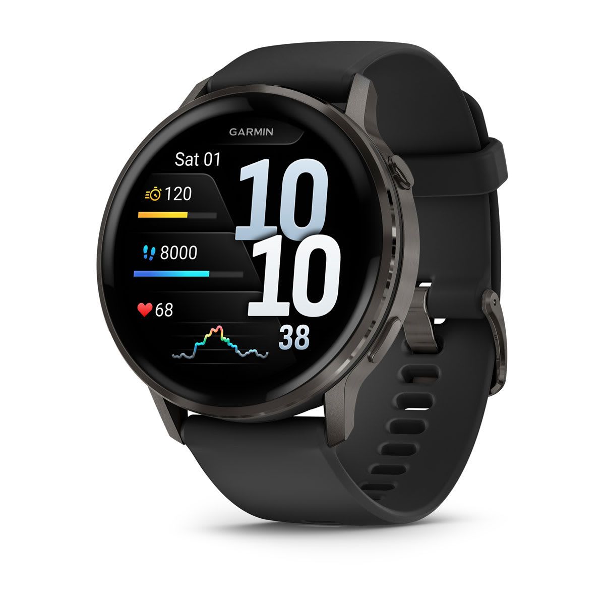 010-03014-00 - Smartwatch Garmin Venu 4 Digital AMOLED 45mm T�ctil 8Gb GPS WiFi Bluetooth Negro (010-03014-00)