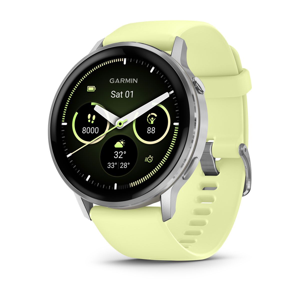 010-03014-02 - Smartwatch Garmin Venu 4 Digital AMOLED 45mm T�ctil 8Gb GPS WiFi Bluetooth Amarillo (010-03014-02)