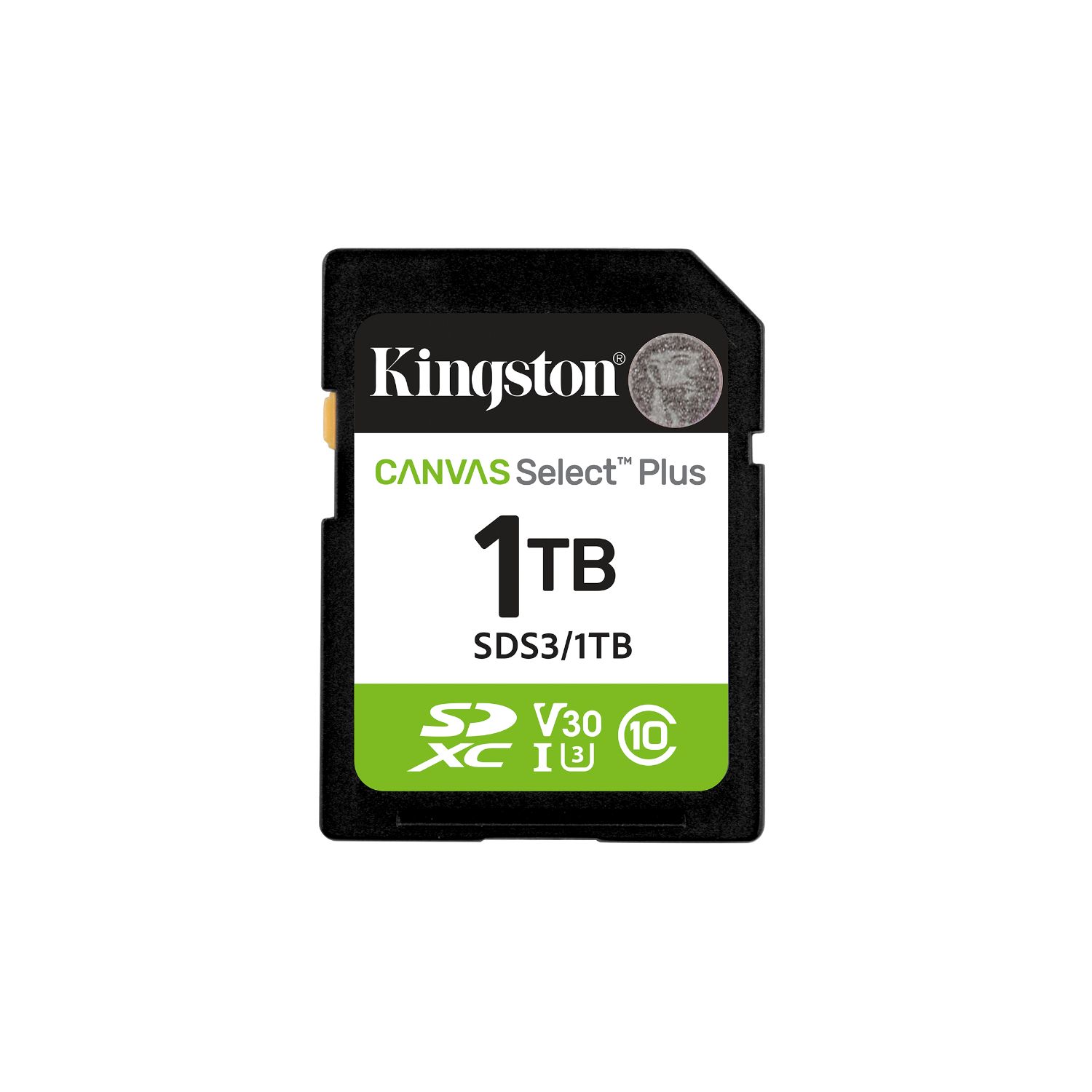 SDS3/1TB - Kingston CANVAS Selec Plus SD XC 1Tb CL10 (SDS3/1TB)