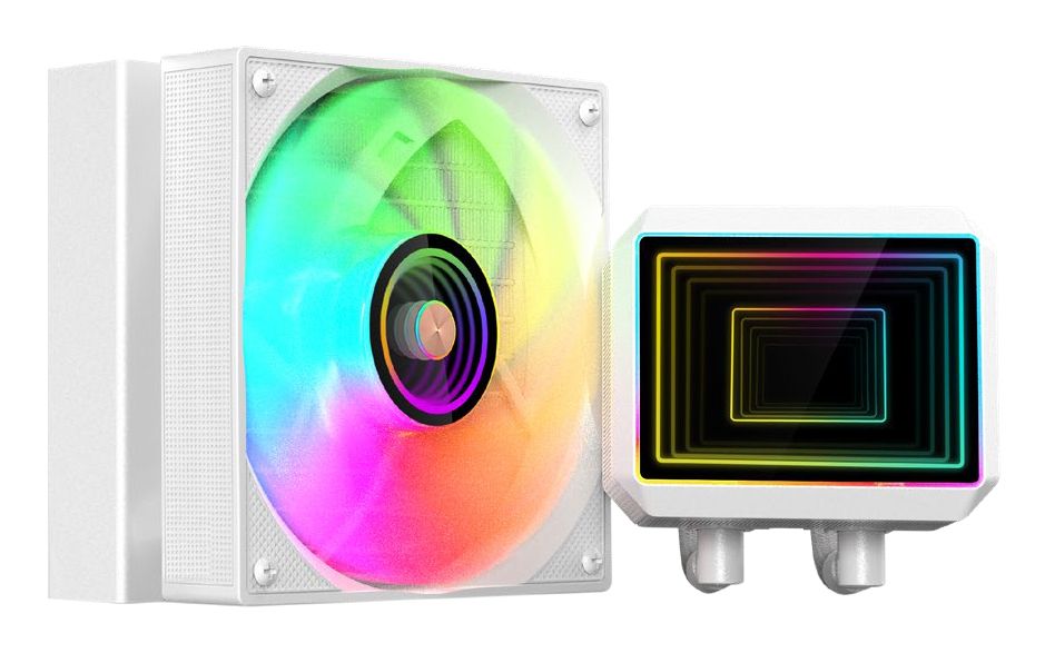 MLTWO120W - Refrigeraci�n L�quida Mars Gaming Aio 300w TDP ARGB Blanco (MLTWO120W)