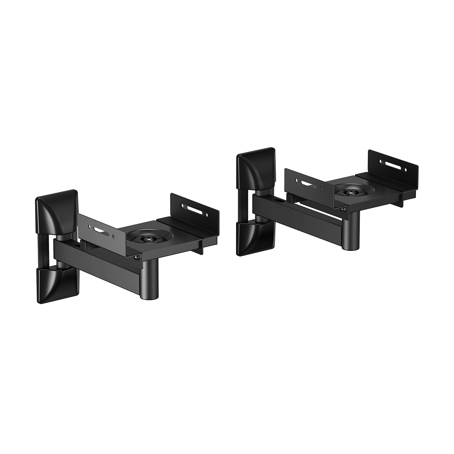 SPK05U-421 - Soporte de Pared AISENS para 2 Altavoces Gira/Inclina M�x. 25Kg Negro (SPK05U-421)