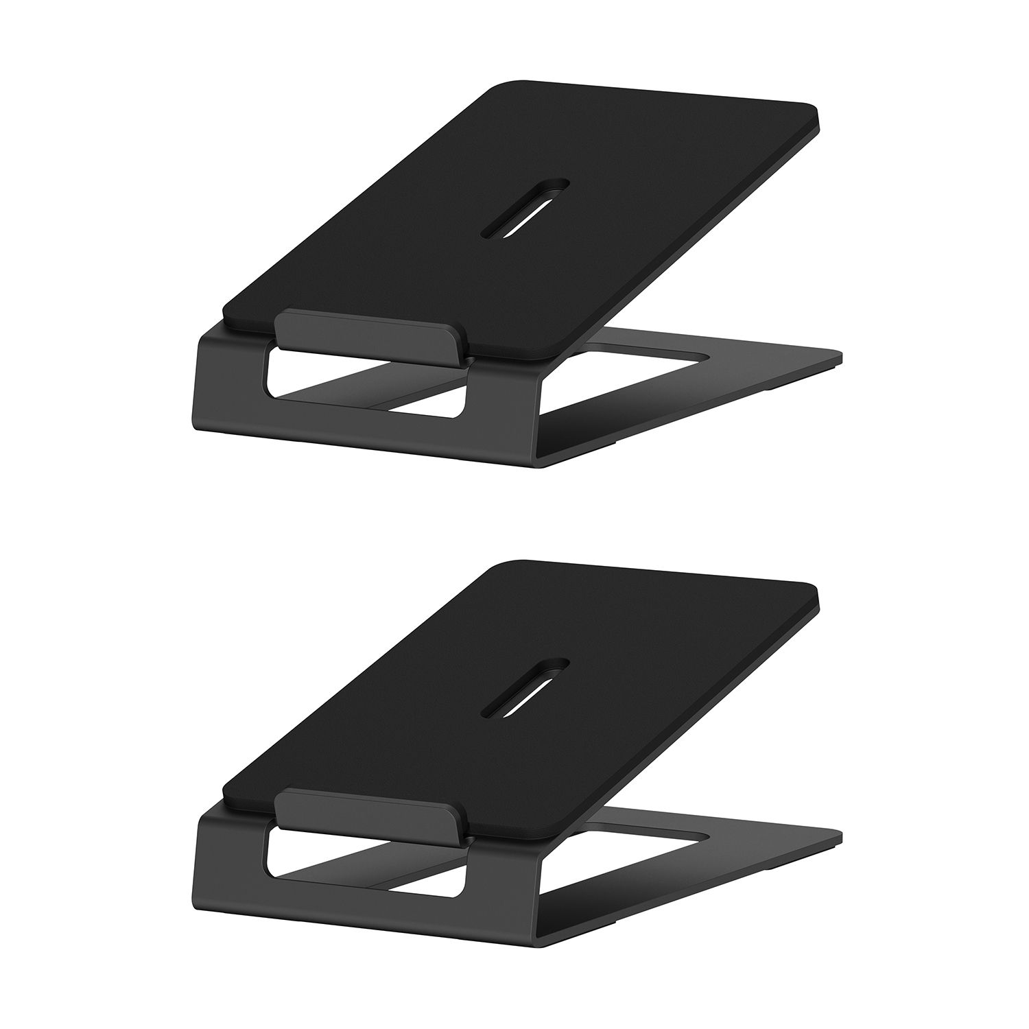 SPK08U-427 - Soporte de Sobremesa AISENS para 2 Altavoces Inclinable M�x. 10Kg Negro (SPK08U-427)