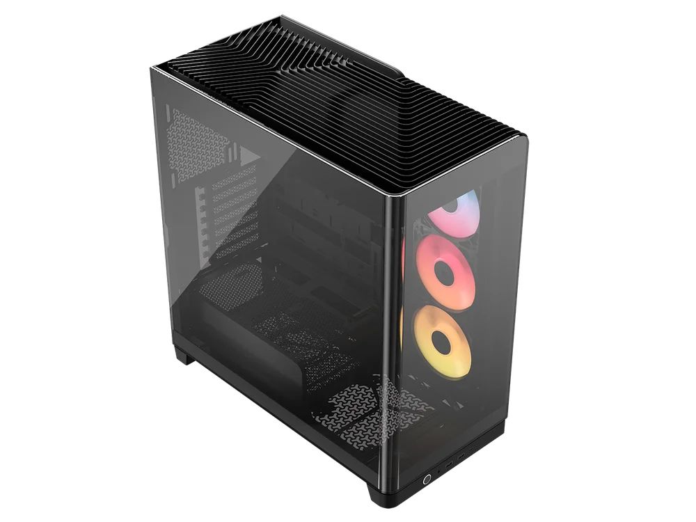 CC-9011316-WW - Caja Corsair FRAME 4500X LX-R Panel Lateral/Frontal de Cristal Templado RGB 2xUSB-A 3.0 1xUSB-C 3.1 ATX mATX Mini-ITX Negra (CC-9011316-WW)