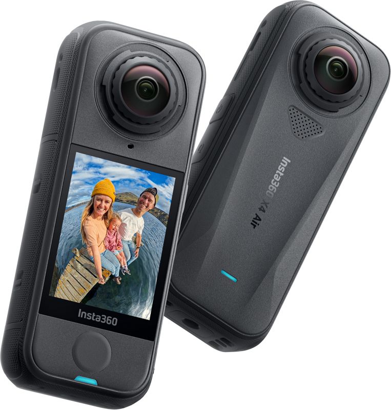 INCAMX43 - SportCam Insta360 X4 Air 8K �ngulo de visi�n 360�, Pack Principiante, Negro. (INCAMX43)