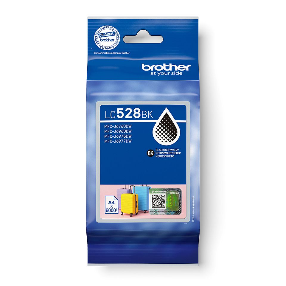LC528BK - Tinta Brother Negro 6000 p�ginas (LC528BK)