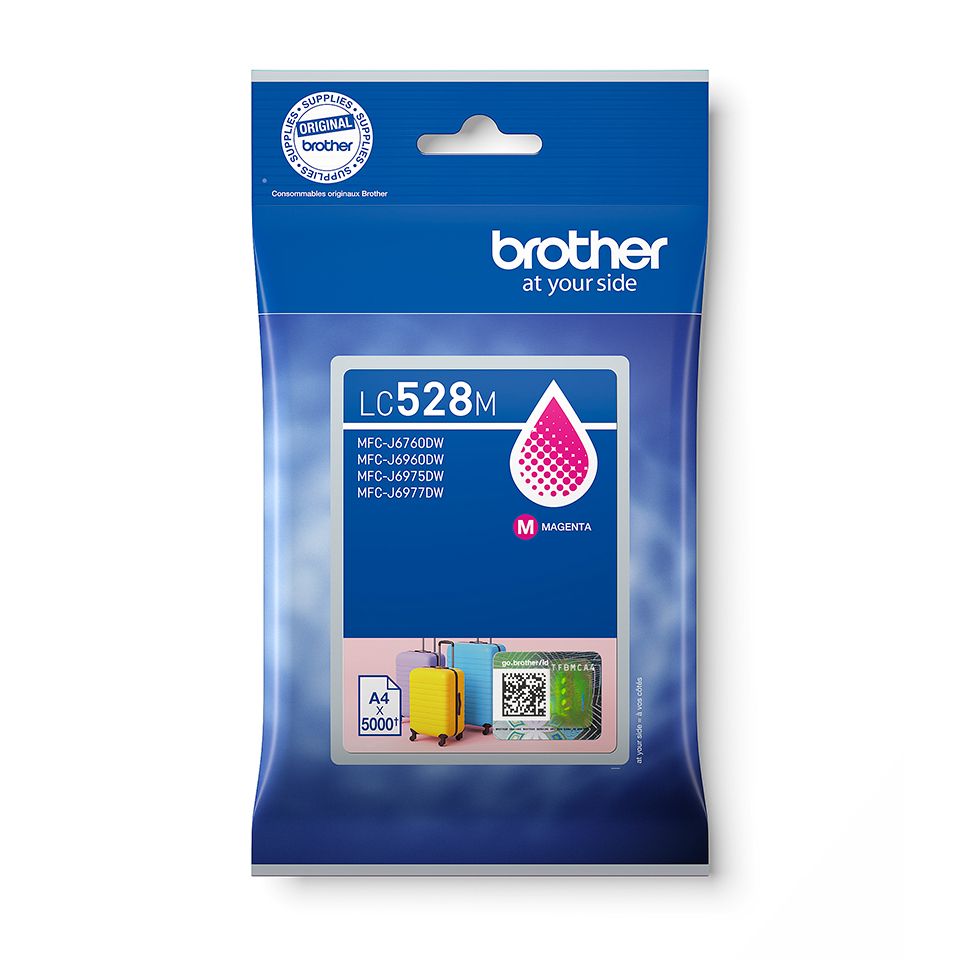 LC528M - Tinta Brother Magenta 5000 p�ginas (LC528M)