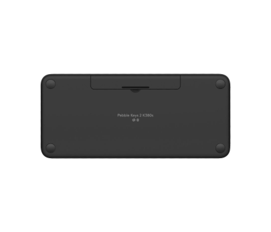 920-011827 - Teclado Logitech Pebble Keys 2 K380s Mini QWERTY Multidispositivo Bluetooth Grafito (920-011827)