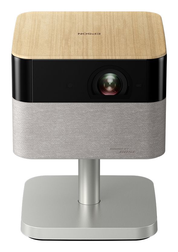 V11HB76640 - Proyector Port�til Epson Smart Lifestudio Flex EF-72 Roble LED 4K UHD 1000L 3LCD 1xUSB-A 1xUSB-B 1xUSB-C 1xHDMI WiFi 5 Bluetooth Negro/Plata/Roble (V11HB76640)