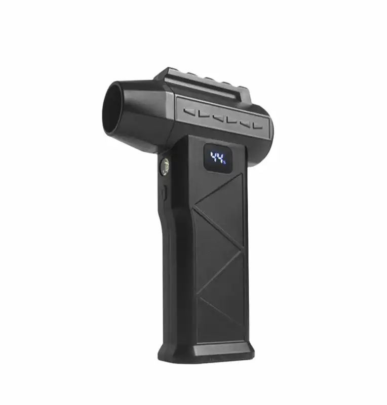 HJB-172 - Soplador de Mano DENVER Carga por USB-C 6000mAh Luz LED 2 Boquillas de limpieza nEGRO (HJB-172)