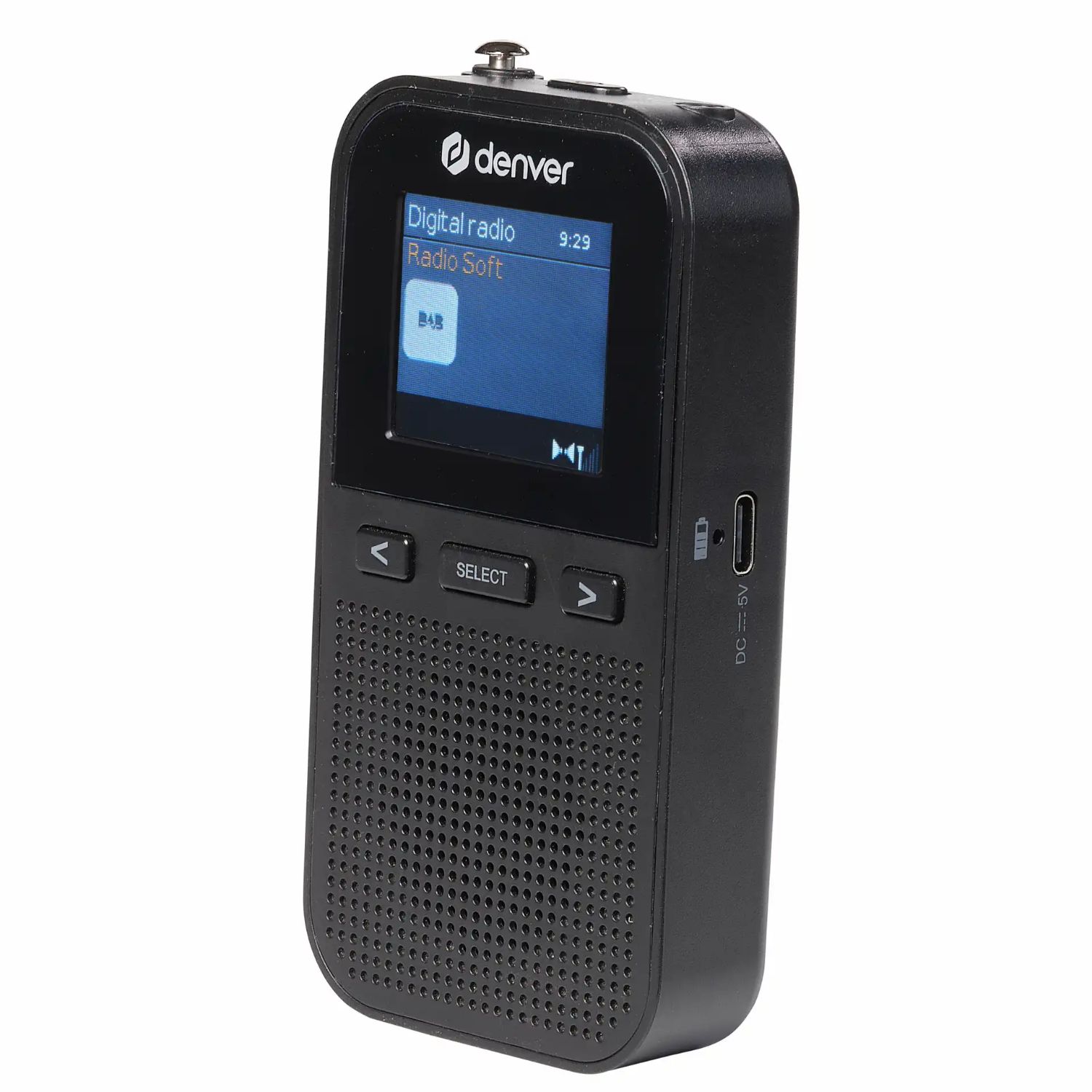 DAH-126MK2 - Radio Port�til DENVER DAB/FM 10W Pantalla Color 1.8